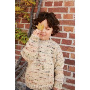 Dave Sweater Junior 2408_08 - strikkekit fra Sandnes