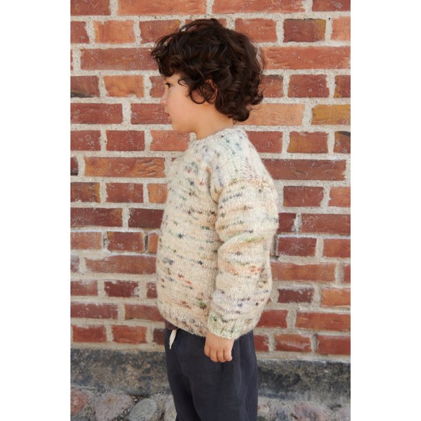 Dave Sweater Junior 2408_08 - strikkekit fra Sandnes