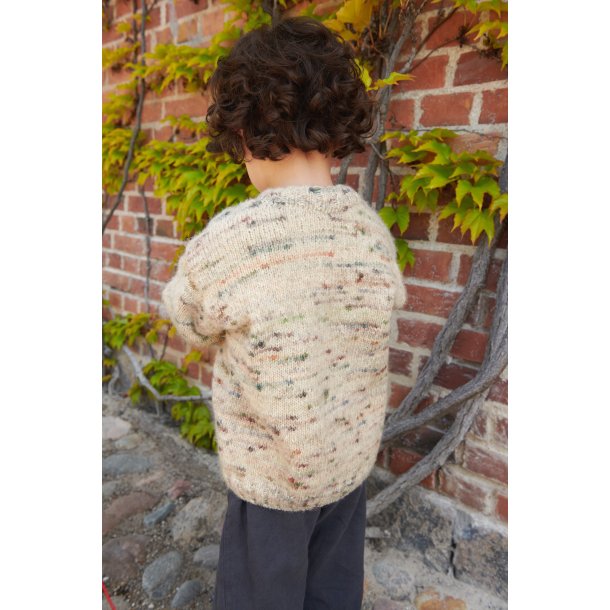 Dave Sweater Junior 2408_08 - strikkekit fra Sandnes