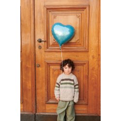 Adam Sweater Junior 2408_09 - Strikkekit fra Sandnes str. 14  r