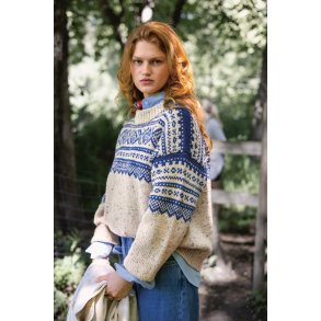 2410_02 Marius damegenser - strikkekit fra Sandnes str. XS-S