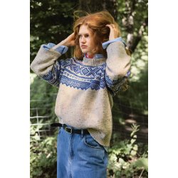 2410_02 Marius damegenser - strikkekit fra Sandnes str. L