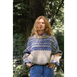 2410_02 Marius damegenser - strikkekit fra Sandnes str. L