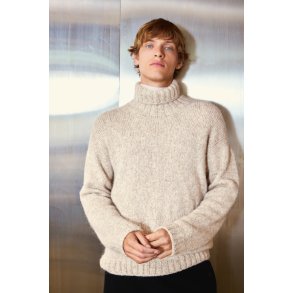 Dave Sweater Man 2412_02 Strikkekit fra Sandnes