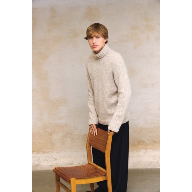 Dave Sweater Man 2412_02 Strikkekit fra Sandnes
