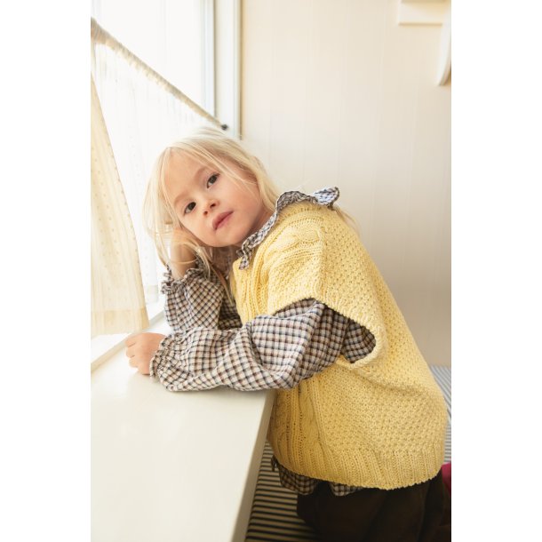 Cora Slipover Junior 2501_04 strikkekit fra Sandnes