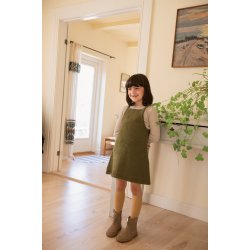 Clementine Dress Junior 2501_05 Strikkekit fra Sandnes