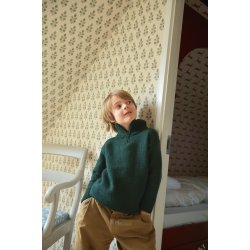 Matthew Sweater Junior i Double Sunday 2501_08 strikkekit fra Sandnes str. 14