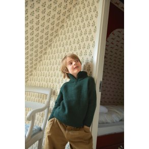 Matthew Sweater Junior i Double Sunday 2501_08 strikkekit fra Sandnes str. 2