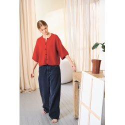 Lia Cardigan 2502_02 strikkekit fra Sandnes 
