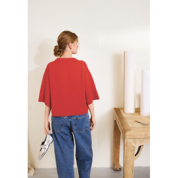 Lia Cardigan 2502_02 strikkekit fra Sandnes 