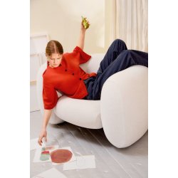 Lia Cardigan 2502_02 strikkekit fra Sandnes 