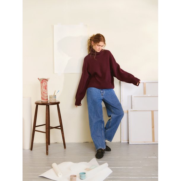 Mindy Sweater 2502_7b DIY - Strikkekit fra Sandnes