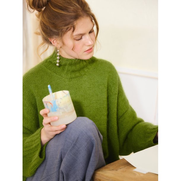 Mindy Sweater 2502_7b DIY - Strikkekit fra Sandnes