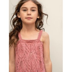 Summer Dress Junior 2503_4 - Strikkeopskrift fra Sandnes