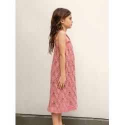 Summer Dress Junior 2503_4 - Strikkeopskrift fra Sandnes