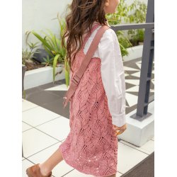 Summer Dress Junior 2503_4 - Strikkeopskrift fra Sandnes