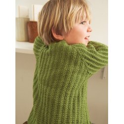 Ellis Cardigan Baby 2505_6 - Strikkeopskrift fra Sandnes