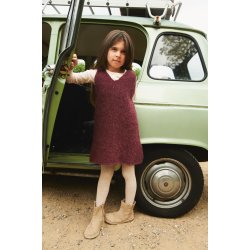 Meadow Dress junior 2506_1 - Strikkekit fra Sandnes