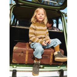 Ridge Sweater Junior 2506_2  - Strikkekit fra Sandnes