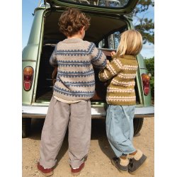 Ridge Sweater Junior 2506_2  - Strikkekit fra Sandnes