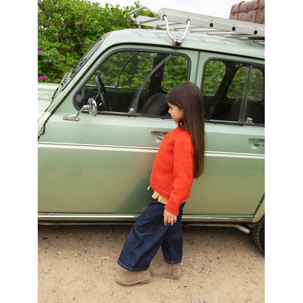 Tiro Sweater Junior 2506_6 - Strikkeopskrift fra Sandnes 