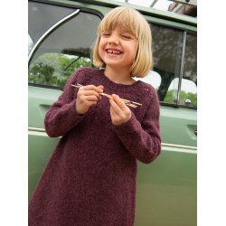 Sweet Pea Dress Junior 2506_08 - strikkeopskrift fra Sandnes