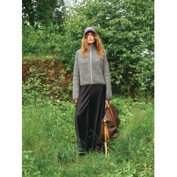 Tia Zipper Jacket 2507_10 - Strikkekit fra Sandnes