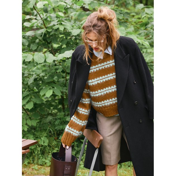 Ridge Sweater  2507_8 - Strikkekit fra Sandnes 