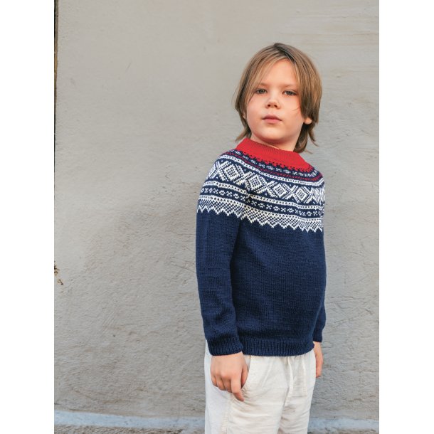 Marius Genser Junior 2509_02 - Strikkeopskrift fra Sandnes