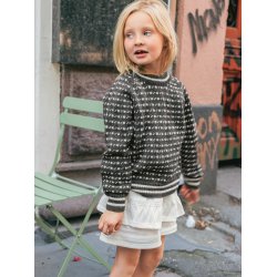 Islender Genser Junior 2509_03 - Strikkeopskrift fra Sandnes