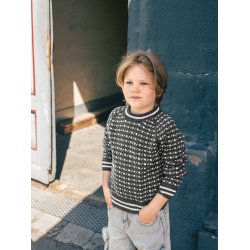 Islender Genser Junior 2509_03 - Strikkeopskrift fra Sandnes