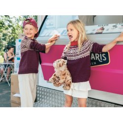 Setesdal Genser Junior 2509_04 - Strikkeopskrift fra Sandnes