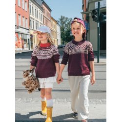 Setesdal Genser Junior 2509_04 - Strikkeopskrift fra Sandnes