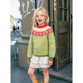 Blome Genser Junior 2509_05 - Strikkeopskrift fra Sandnes