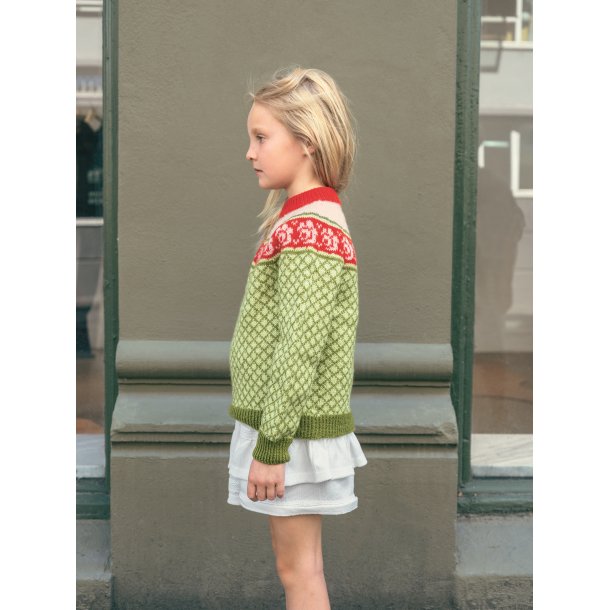 Blome Genser Junior 2509_05 - Strikkekit fra Sandnes