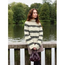 Ridge Sweater 2513_01 - Strikkeopskrift fra Sandnes