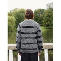 Ridge Sweater Man 2513_02 - Strikkeopskrift fra Sandnes