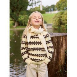 Ridge Sweater Junior 2513_3 - Strikkeopskrift fra Sandnes