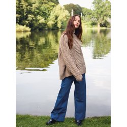 Wilbur Cable Sweater 2513_04 - Strikkeopskrift fra Sandnes