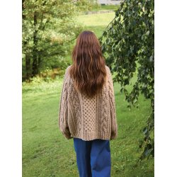 Wilbur Cable Sweater 2513_04 - Strikkeopskrift fra Sandnes