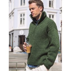 Tarjei Sweater Nr. 25_04  - Strikkeopskrift fra Sandnes