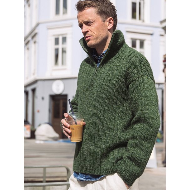 Tarjei Sweater Nr. 25_04  - Strikkeopskrift fra Sandnes