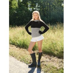 Vollan Sweater 25_5ab - Strikkeopskrift fra Sandnes