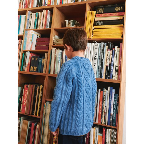 Nilo Sweater Junior 2601_b - Strikkekit fra Sandnes 