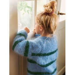Skye Sweater Junior 2601_2 - Strikkekit fra Sandnes