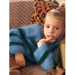 Skye Sweater Junior 2601_2 - Strikkekit fra Sandnes