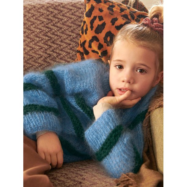 Skye Sweater Junior 2601_2 - Strikkekit fra Sandnes