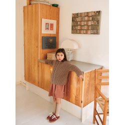 Tia Zipper Jacket Junior 2601_3b - Strikkekit fra Sandnes