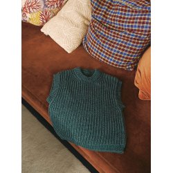 Loui Slipover Junior 2601_4 - strikkekit fra Sandnes